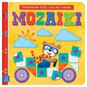 Książki edukacyjne - MOZAIKI MYŚLĘ BAWIĘ SIĘ I NAKLEJAM Opracowanie zbiorowe - miniaturka - grafika 1