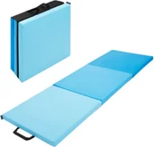 Meble i wyposażenie gabinetów medycznych - Materac gimnastyczny składany - 3-częściowy materac do ćwiczeń i rehabilitacji - 4Fizjo (Folding Exercise Mat) - miniaturka - grafika 1