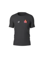 Koszulki sportowe męskie - COMPRESSPORT Koszulka biegowa z krótkim rękawem TRAINING SS T-SHIRT IRON MAN 2025 black sunset - miniaturka - grafika 1