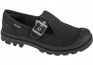 Trampki damskie - Palladium Pampa M-Jane Washed 94475-008-M Czarne 37 - miniaturka - grafika 1