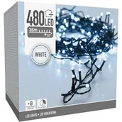 Oświetlenie świąteczne - Lampki Choinkowe Łańcuch Świetlny 480 LED TIMER Zimny Biały - miniaturka - grafika 1