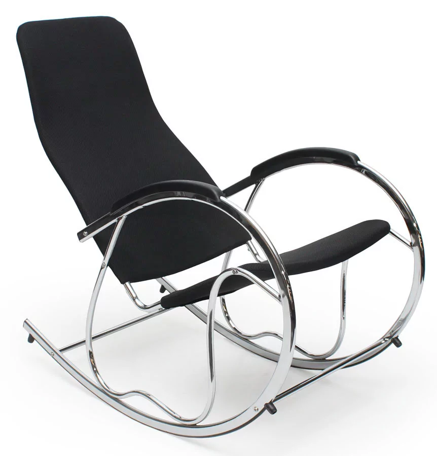 Fotel bujany PROFEOS Belix, czarny, 97x55x99 cm