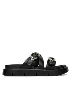 Badura Klapki CHAMOMILE-7Y002 Czarny - Klapki i japonki damskie - miniaturka - grafika 1