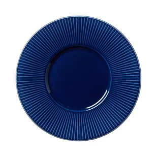 Steelite TALERZ ZE ŚREDNIM RANTEM WILLOW AZURE GOURMET 28,5 cm PORCELANA NIEBIESKA - Talerze - miniaturka - grafika 1