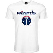 Piłka nożna - New Era Washington Wizards Team logo NBA T-Shirt Biały, m 11546134 - miniaturka - grafika 1