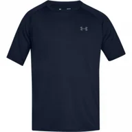 Koszulki sportowe męskie - Męska koszulka treningowa UNDER ARMOUR Tech 2.0 SS Tee - granatowa - miniaturka - grafika 1