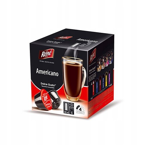 Kapsułki do Dolce Gusto Café René Dolce Gusto Americano 16 szt.