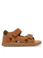 Buty dla chłopców - Lasocki Kids Sandały LINEA CI12-LINEA-02 Brązowy - miniaturka - grafika 1