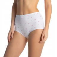 Majtki damskie - Majtki Figi Damskie Manuela Kwiat Roz. 4XL 6.SZT - miniaturka - grafika 1