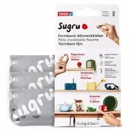 Chemia warsztatowa - Sugru Tesa Szary Klej Plastyczny, 3 Sztuki - miniaturka - grafika 1