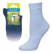 Skarpetki damskie - Skarpetki Dziecięce Skarpety Bezszwowe Deomed Kid Deo Bawełniane Nieb 33-35 - miniaturka - grafika 1