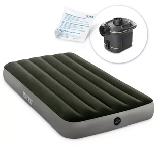 Intex Materac do spania 99 x 191 x 25 cm Prestige Downy Twin z extra pompką Intex - Materace turystyczne - miniaturka - grafika 1