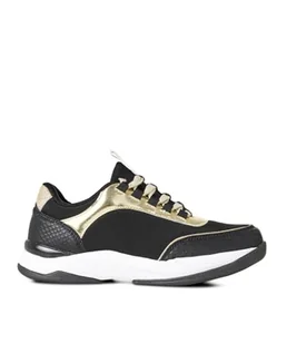 Joe Browns Damskie trampki Gold Trim Chunky Dad Trainer Sneaker, Multi, 3 UK, multi, 3 UK Wide - Trampki damskie - miniaturka - grafika 1
