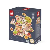 Klocki - Janod Magnesy drewniane Na farmie 24 szt. 2+ - miniaturka - grafika 1