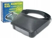 Mikroskopy i lupy - Lupa nagłowna z 2.2 / 3.3 dioptrii VTMG4 - miniaturka - grafika 1