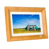 Ramki cyfrowe do zdjęć - Kodak RDPF-700W Jasny Brąz - miniaturka - grafika 1