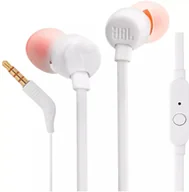 Słuchawki - Słuchawki JBL Tune T110 czarne JBLT110WHTE - miniaturka - grafika 1