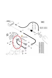 KVERNELAND Czujnik AC820891 AC820891 - Części i akcesoria do maszyn rolniczych - miniaturka - grafika 1