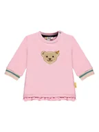 Bluzy i sweterki niemowlęce - Steiff Bluza w kolorze jasnoróżowym - miniaturka - grafika 1