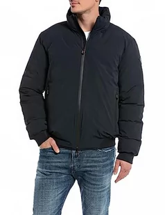 Replay Męska kurtka nylonowa, 970 Dark Navy, XS - Kurtki męskie - miniaturka - grafika 1