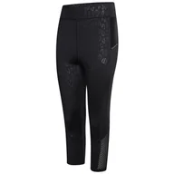 Spodnie sportowe damskie - Legginsy damskie 3/4 Dare 2b Shine Bright 3/4 Rozmiar: S / Kolor: czarny/szary - miniaturka - grafika 1