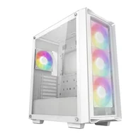 Akcesoria do komputerów stacjonarnych - DeepCool CC560 MESH V2 WH Midi Tower Biały - miniaturka - grafika 1