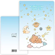 Szkolne artykuły papiernicze - Okładka ochronna etui na książeczkę zdrowia dziecka miś PVC SafeTeddy - miniaturka - grafika 1