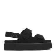 Sandały damskie - Sandały Roxy CWBEOB-HY22031-3 Czarny - miniaturka - grafika 1