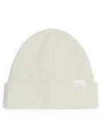 Czapki damskie - Tommy Hilfiger Czapka AW0AW16632 Biały - miniaturka - grafika 1