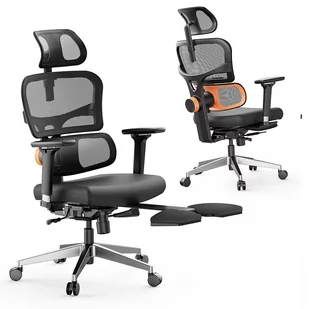 Fotel biurowy, krzesło biurowe NEWTRAL Chair Pro NT002 Adaptive Lower Back Support Ergonomic Chair, Adjustable Armrest Headrest Footrest, 4D Mesh - Fotele i krzesła biurowe - miniaturka - grafika 3