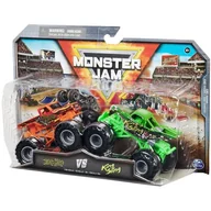 Samochody i pojazdy dla dzieci - Zestaw pojazdów SPIN MASTER Monster Jam Bog Hog vs King Sling 6064128, 20148544 - miniaturka - grafika 1