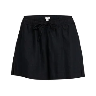 Damskie Spodenki ROXY LEKEITIO BREAK MID ERJNS03490-KVJ0 – Czarny - Spodenki damskie - miniaturka - grafika 1