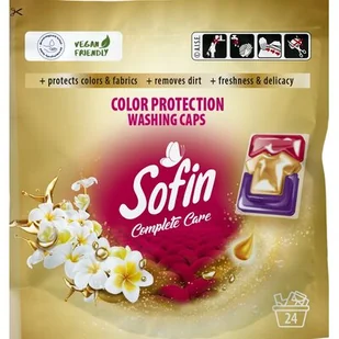 SOFIN Kapsułki do prania tkanin kolorowych 24 szt - Środki do prania - miniaturka - grafika 1