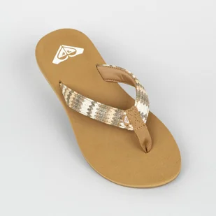 Japonki damskie Roxy Porto Raffia - Klapki i japonki damskie - miniaturka - grafika 1