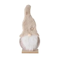 Ozdoby bożonarodzeniowe - Filcowa figurka gnom IMKA, wys. 29 cm - miniaturka - grafika 1