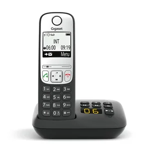 Gigaset A690A Telefon analogowy/DECT Czarny - Telefony stacjonarne - miniaturka - grafika 1