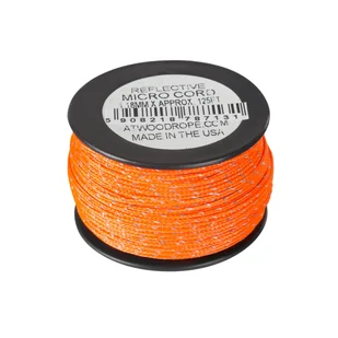 Helikon-Tex Micro Reflective Cord 1.18mm (125ft) - Neon Orange - Odzież taktyczna i umundurowanie - miniaturka - grafika 1