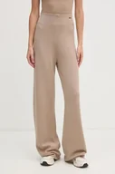 Spodnie damskie - Calvin Klein spodnie dresowe wełniane kolor szary  K20K207680 - miniaturka - grafika 1