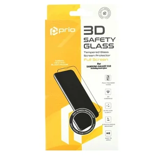 Prio Hartowane szkło ochronne na Samsunga Galaxy S10 Lite, Full Cover 3D, czarne - Szkła hartowane na telefon - miniaturka - grafika 1
