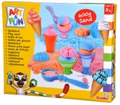 Masy plastyczne - Zestaw masy plastycznej Lody z akcesoriami Art&Fun 106344623 Simba - miniaturka - grafika 1