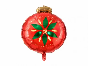 PartyDeco Balon foliowy Bombka 4Y41EZ 4Y41EZ SAM  SAM - Balony i akcesoria - miniaturka - grafika 1