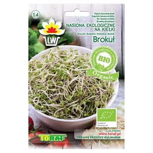 Toraf Kiełki BIO - Brokuł 10 g Nas000344 - Nasiona na kiełki - miniaturka - grafika 1