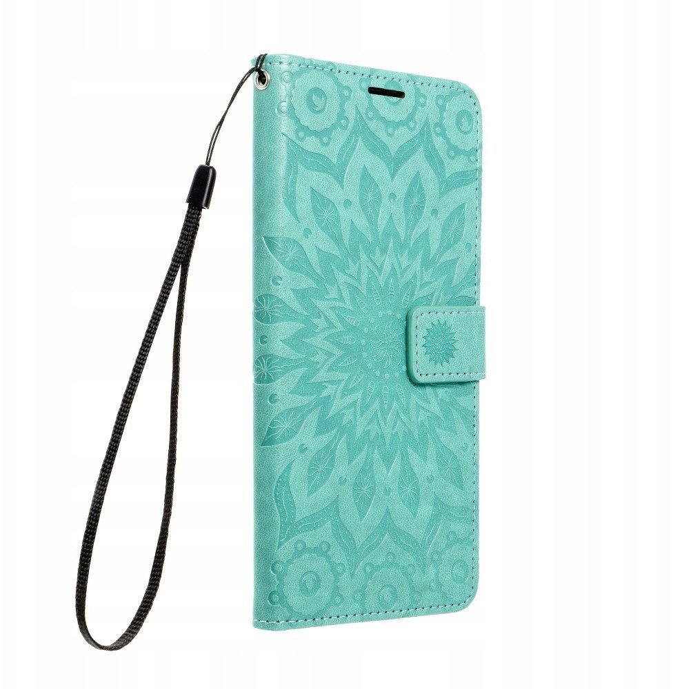 Kabura MEZZO Book do IPHONE 17 Pro Max mandala zielony