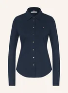 Koszule damskie - Tommy Hilfiger Koszula Z Piki blau - TOMMY HILFIGER - miniaturka - grafika 1