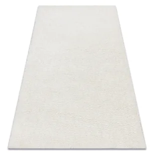 Dywan BUENOS 7001 shaggy jednolity, jednokolorowy biały 140x190 cm - Dywany - miniaturka - grafika 1