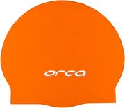 Pływanie - Orca ORCA Silicone Czepek, high vis orange One Size 2020 Czepki pływackie DVA00054-54-ONE SIZE - miniaturka - grafika 1