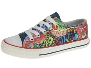 Beppi 2153470 trampki graffiti + markery - Moda i Uroda OUTLET - miniaturka - grafika 1