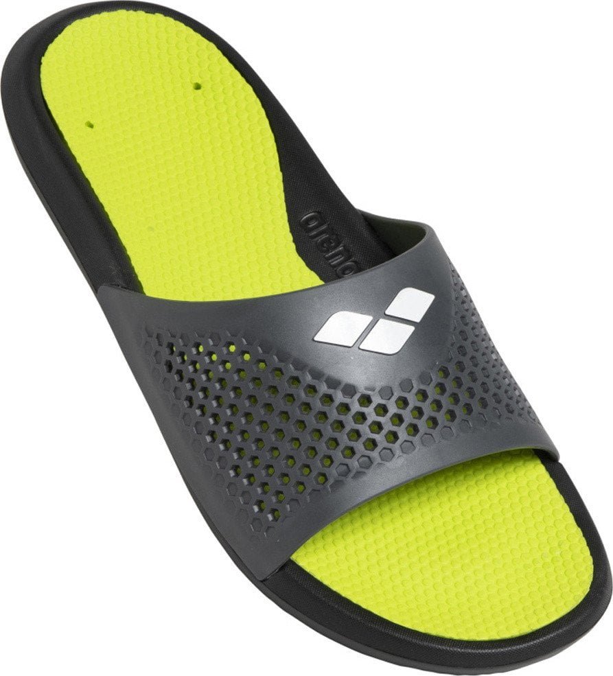Klapki Bruno black-lime-grey rozmiar 41