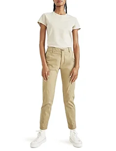 Dockers Damskie spodnie weekendowe chino skinny, Harvest Gold, 33 - Spodnie damskie - miniaturka - grafika 1
