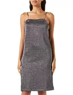 Sukienki - Replay Sukienka damska W9021, 090 Silver Lurex, XL, 090 Silver Lurex, XL - miniaturka - grafika 1